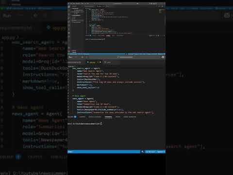 Multi agent AI system for current top 10 news summarization